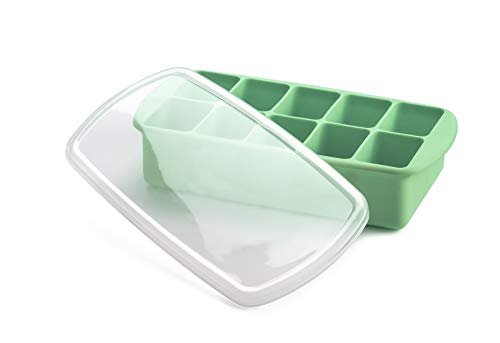 melii Silicone Baby Food Freezer Tray with Lid